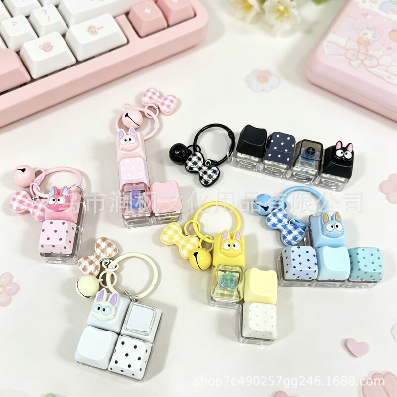 Keyzonic Original Big-Eyed Little Monster Stress-Relief Button Tester Keyboard Stress-Relief Squishy Pendant Keychain Keyzonic Original Big-Eyed Little Monster Stress-Relief Button Tester Keyboard Stress-Relief Squishy Pendant Keychain