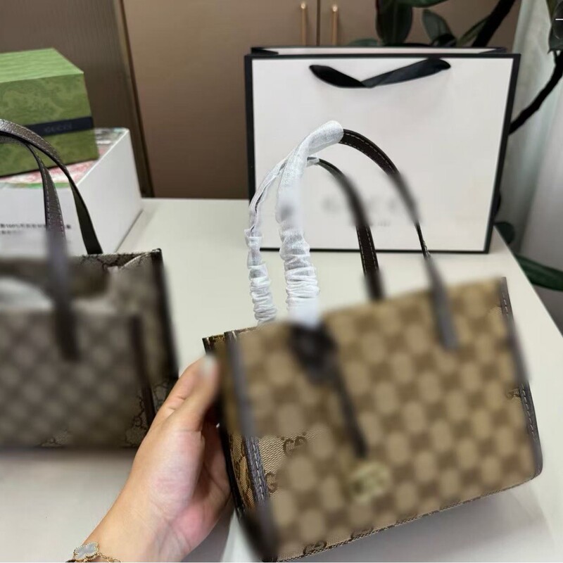 Gucci women's bag new fashion large-capacity mini tote bag casual trendy shoulder crossbody stylish handbag trendy Gucci women's bag new fashion large-capacity mini tote bag casual trendy shoulder crossbody stylish handbag trendy