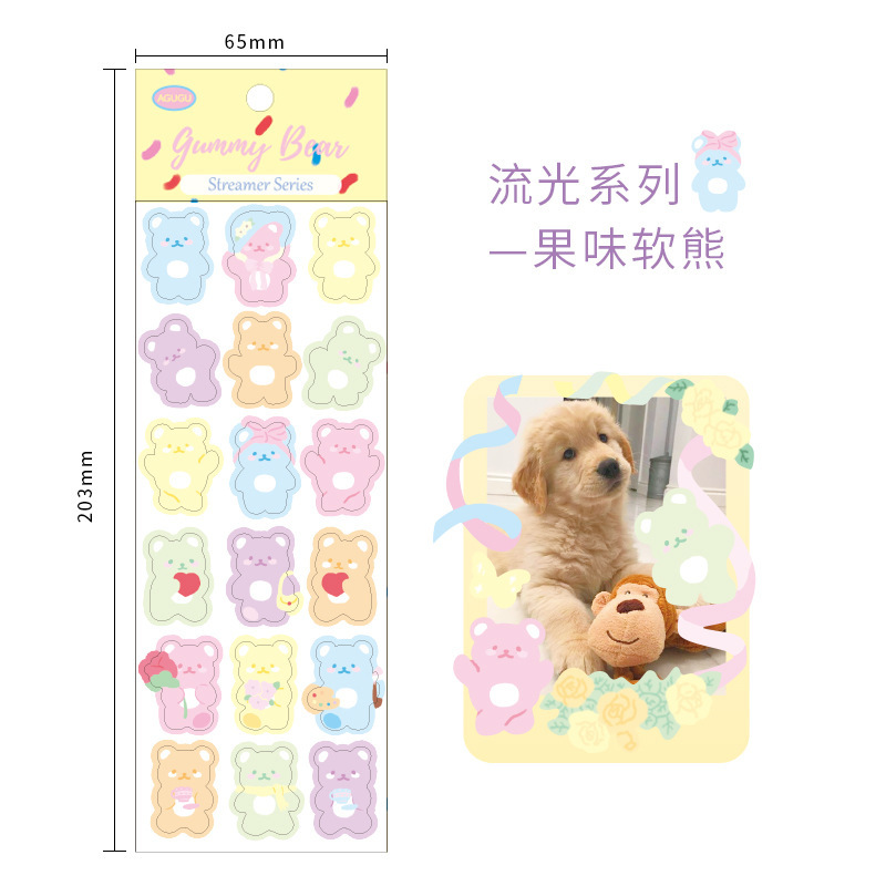 Fruity soft bear (dot flash film)