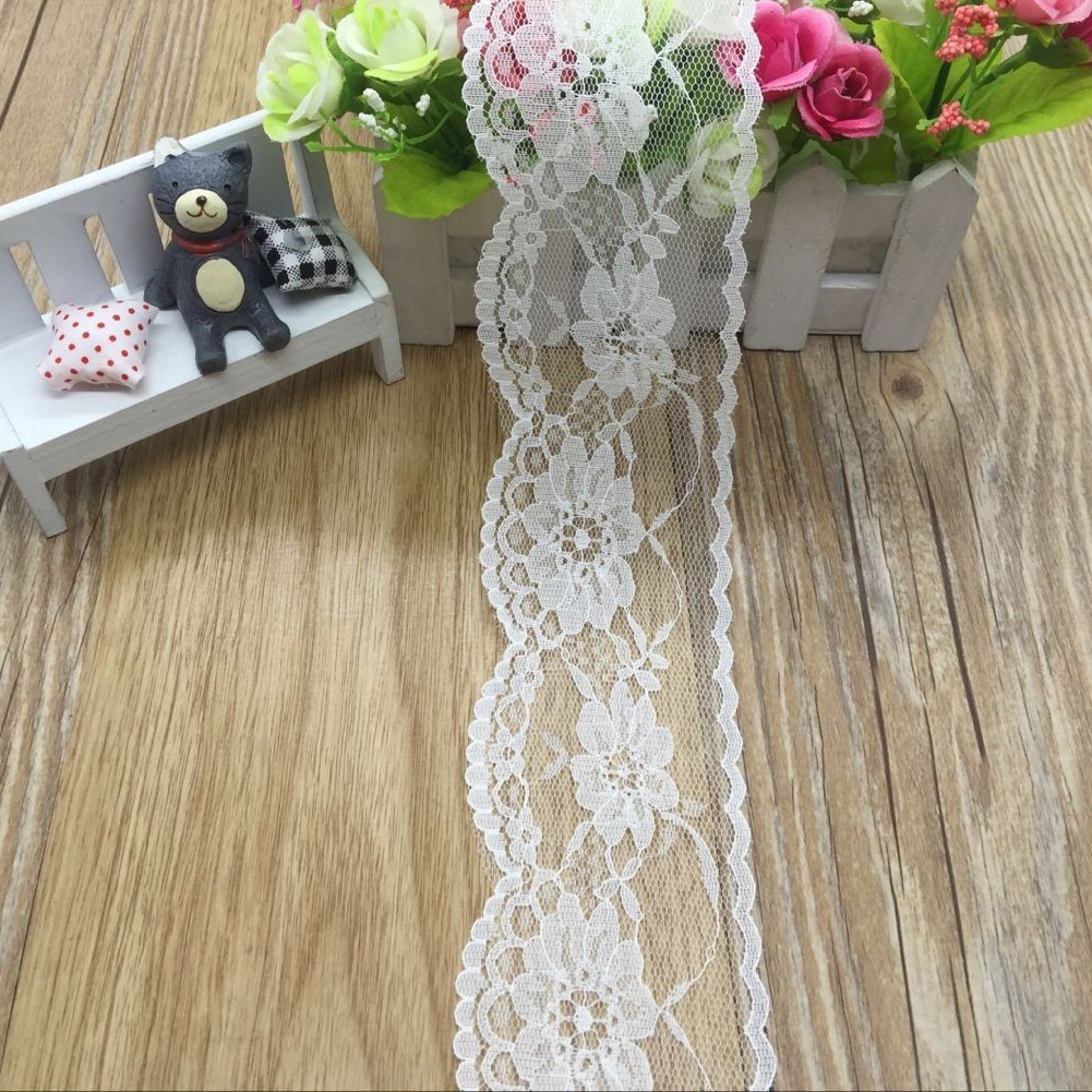 蕾丝花边厂家长期现货DIY窗帘网纱内衣服饰裙摆装饰丝带花边辅料