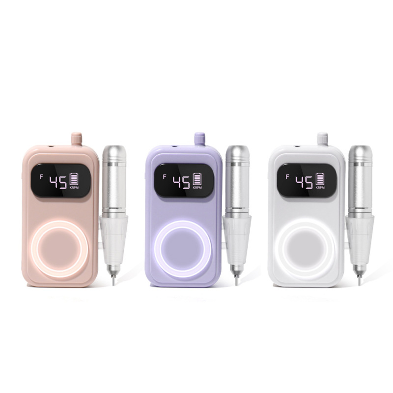 新しい 3 色電池式ネイルポリッシャー、ネイルポリッシュ、充電式ネイルポリッシャー、高速ネイルリムーバー|undefined