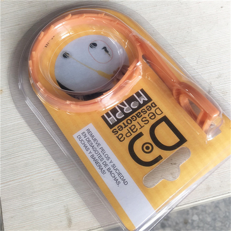 Desatascador de desagües para baño, gancho para limpiar tuberías de fregadero de cocina, desatascador de desagües para inodoro