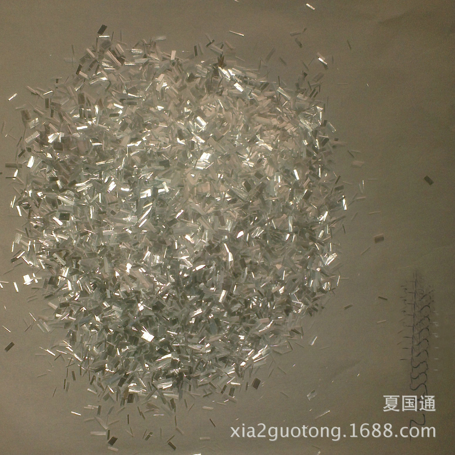 厂家供应水泥专用玻璃纤维短切丝6mm-12mm,玻璃纤维短切纱.