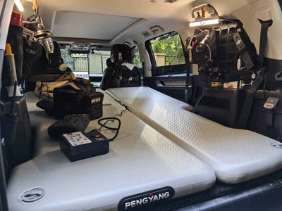 Vehicle-mounted inflatable bed: Brushed Paddle Board Car - default-item-tank-500-oil-t-rear-row-overall-free-five-accessories