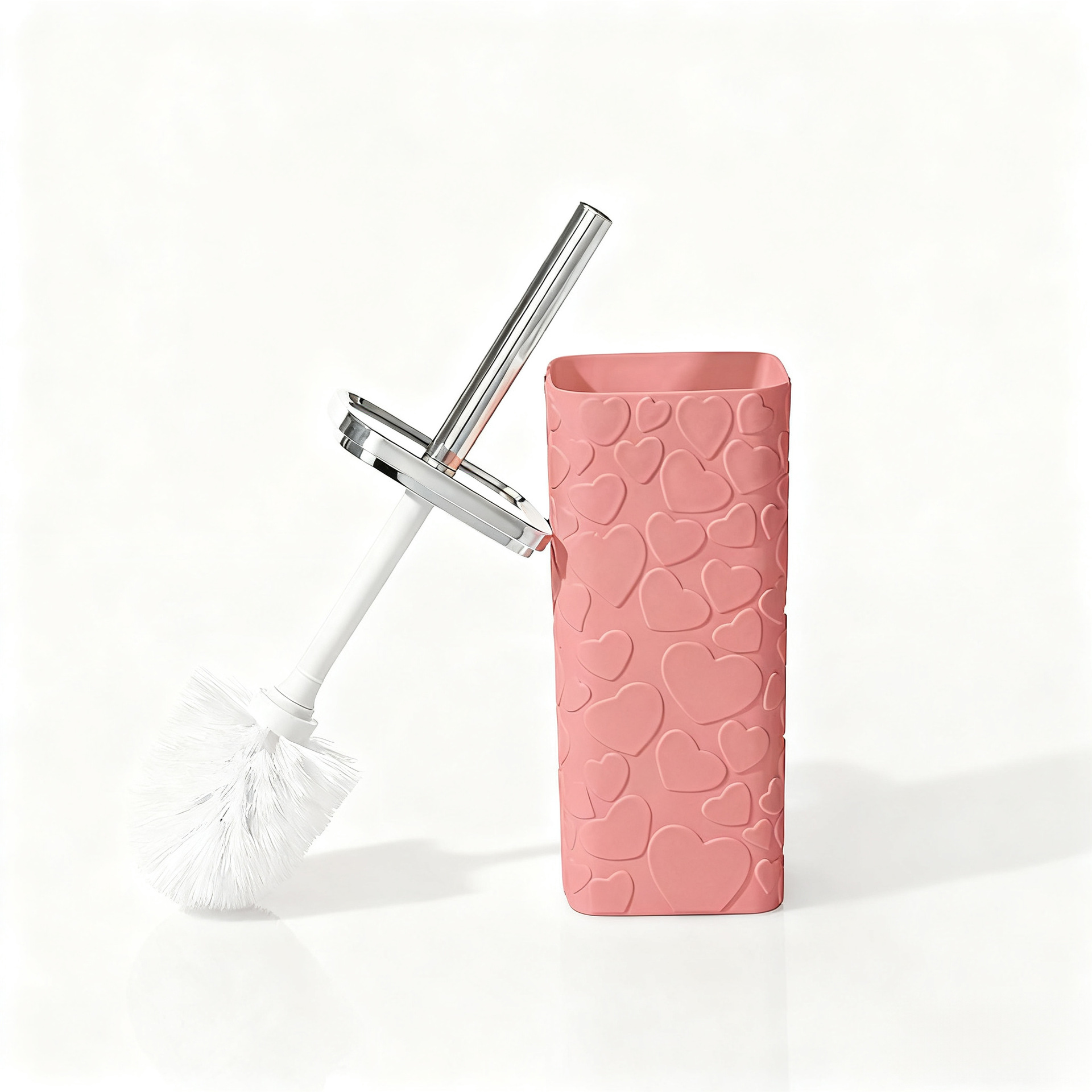 Regalos de baño cepillo de inodoro de baño limpio cepillo de inodoro de acero inoxidable cepillo de inodoro artículos de baño almacenamiento doméstico