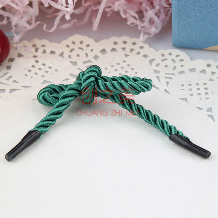 礼盒手提袋绳子 三股绳三股扭绳 DIY辅料装饰麻花绳 价格实惠