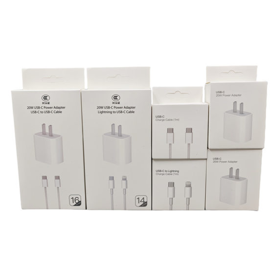 Charger for Apple 16 fast charging head PD20W charging head iphone15 mobile phone charger data cable