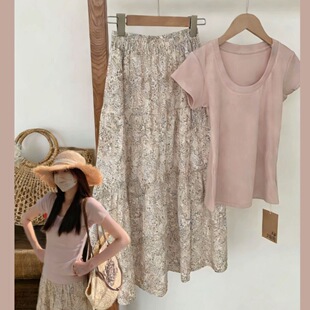 2026�ļ��¿��nϵchic��������Ů��ɫ���������黨����ȹ�^�����b