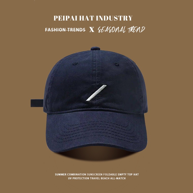 Single-rod cool duckball cap py nanny blue