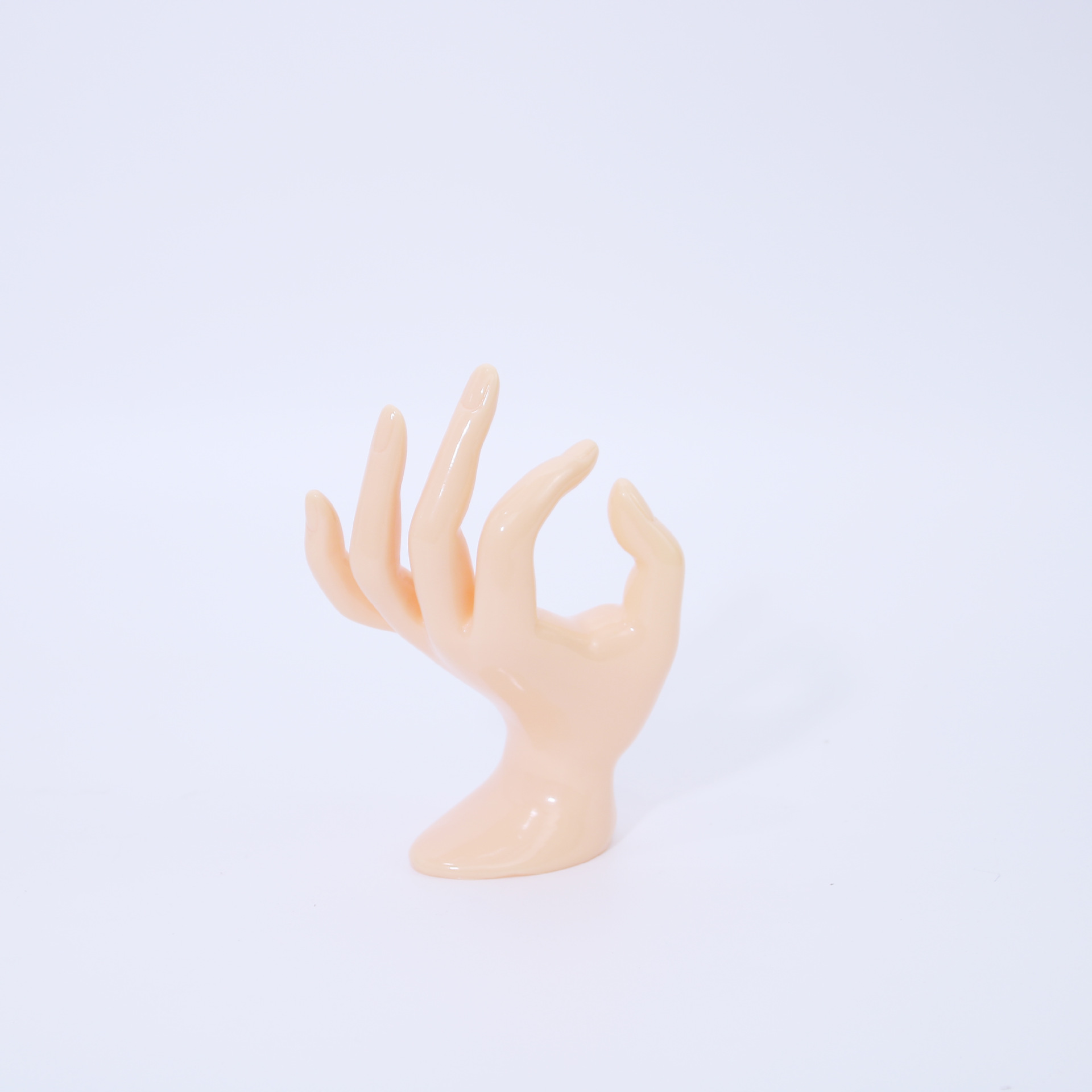 Modern Style Artistic Hand Plastic Jewelry Rack display picture 5