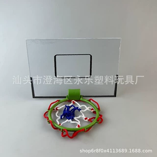 生产迷你吸盘篮球板 可印LOGO客版挂玻璃吸盘篮球投篮玩具