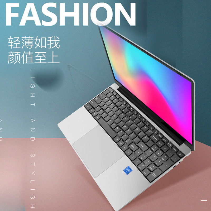 [W Oh Customization] 15.6inch Core I7 Laptop Thin and Light Portable Business Office Internet Game