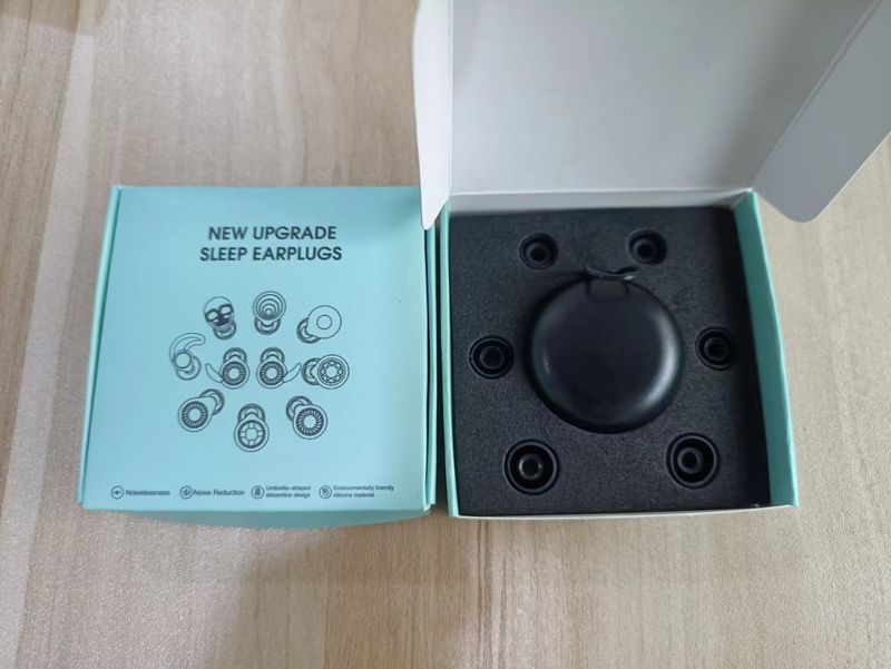 跨境定制款专供硅胶隔音降噪睡眠耳塞挂脖耳塞可定制产品logo颜色|undefined