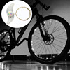 Hot Wheels, mountain frame, decorations, bike spokes, light strip, wheel