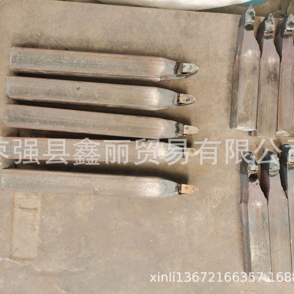 供应锻打车刀 刀杆刀柄烘炉锻打结实耐用塑形方便加长加粗刀杆