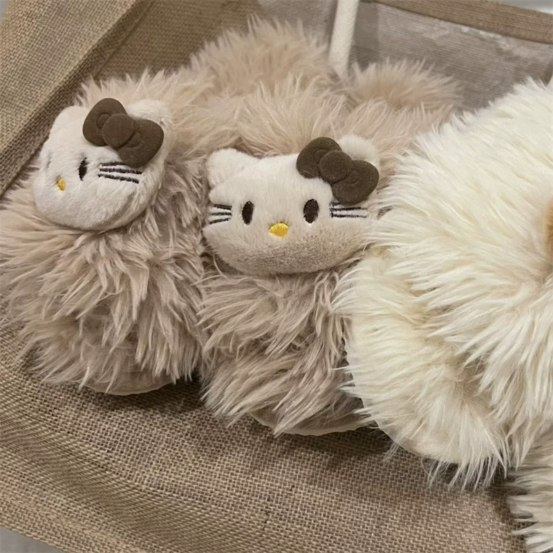 Hello Kitty, качественные демисезонные шлёпанцы