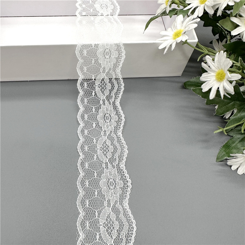 4cm蕾丝花边 服装辅料 饰品DIY礼品包装丝带 帽子花边 现货批发