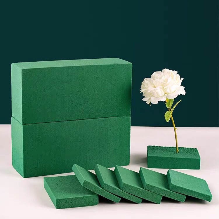 Flower Mud Block Flower Arrangement Flower Wrapping Dried Flower Mud Sponge Absorbs Water and Moisturizes Flower Packaging Bouquet Flower Material Flower Mud Brick