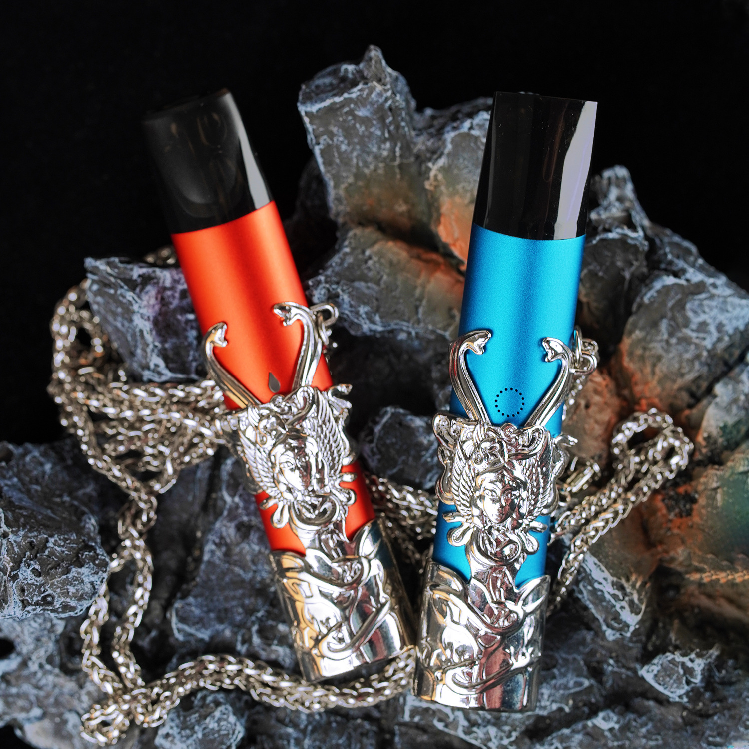 Suitable For Relx Necklace RELXCigarette Rod Protective Cover Vitavp2.0 Hanging Chain Only MAKEMike Queen Chain