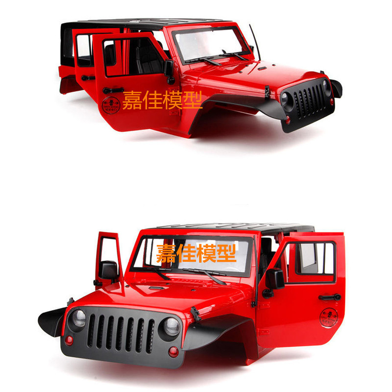 The new five-door Wrangler car shell SCX10 simulation climbing car JEEP JEEP modified hard shell wheelbase 313 The new five-door Wrangler car shell SCX10 simulation climbing car JEEP JEEP modified hard shell wheelbase 313