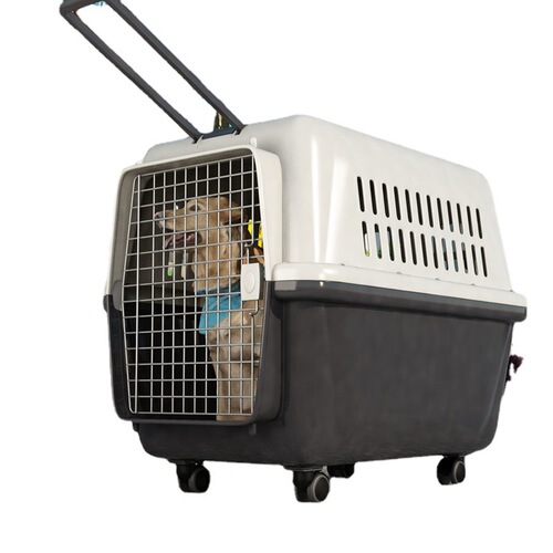 Wholesale air box for pet dogs, small, medium and large dogs and cats, portable outing, large car dog cage