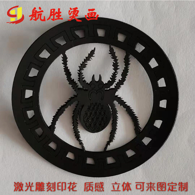 服装硅胶烫画热转印烫图英文logo烫片凹凸烫标立体厚板印花