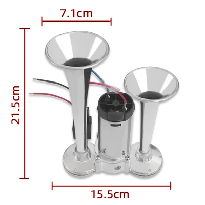 one-piece electric pump Horn 12v Car horn/tweeter