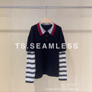 TS.SEAMLESS �l�yƴ����POLO�Iᘿ����� N083