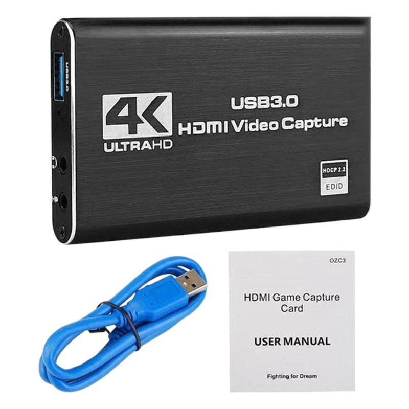 Transfronteriza Venta caliente 3.0USB Tarjeta de captura de vídeo HDMI Tarjeta de captura de la cámara en vivo tarjeta de captura de grabación