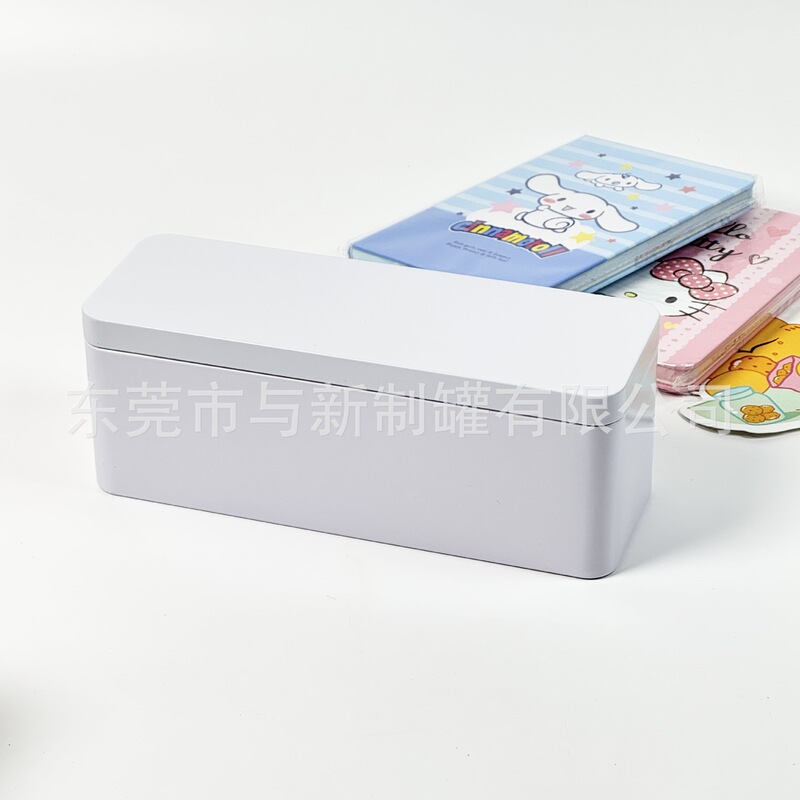 北欧风长条铁盒食品级饼干包装金属盒加厚马口铁盒礼品烘焙包装盒|undefined