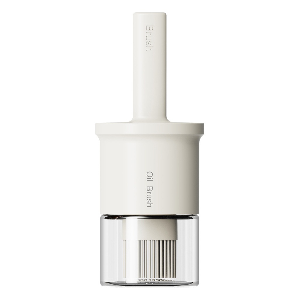 Cepillo de aceite yushi botella cepillo de aceite hogar cocina panqueque comida grado silicona aceite cepillo barbacoa hornear cepillo de aceite integrado