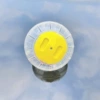 12cm transparent yellow (the bracket is behind)