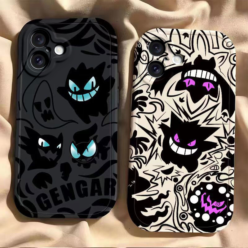 Ghost Geng Ghost Apple 16 Mobile Phone Case iPhone15ProMax New 13 Protective Case 14pm Lens Full Package 11