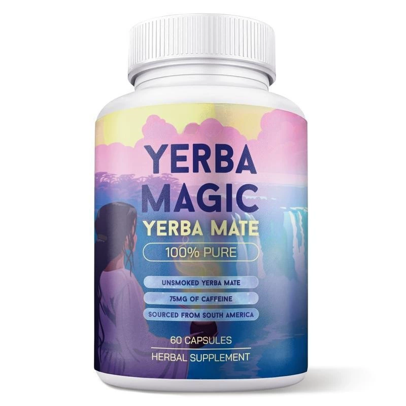 Через границу TK горячие продажи фабричные капсулы Mate Tea Yerba Magic Yerba Mate Capsules 60