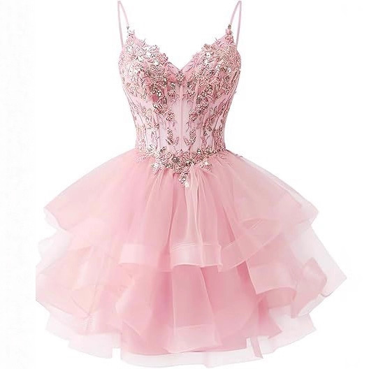 Amazon Short Strapless Evening Dress, European and American Style, Elegant Party Dress, Sweet and Graceful Short Gown Amazon Short Strapless Evening Dress, European and American Style, Elegant Party Dress, Sweet and Graceful Short Gown