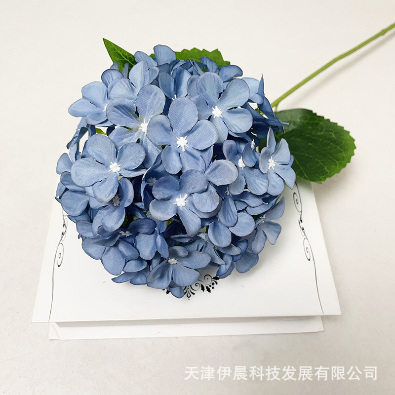 싱글 72피스 수국-헤이즈 블루