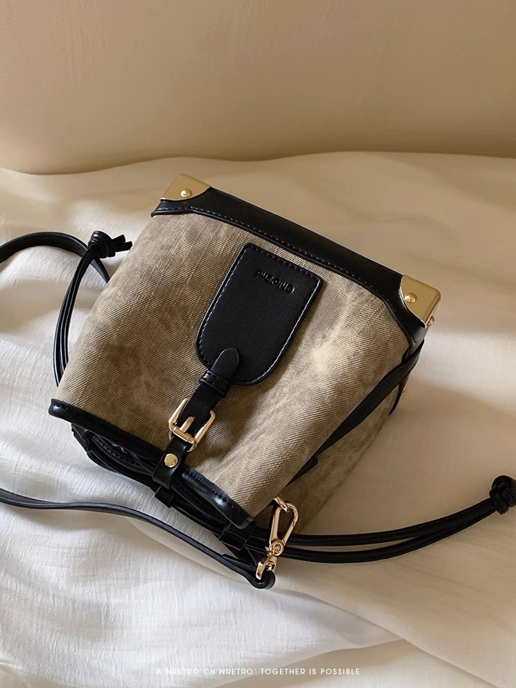 Nanfeng Chio2nd Ölgemälde Pavilion Bucket Bag Damen 2024 Neuer Stil High-End Western Style Single Shoulder Crossbody Bag_voghion.com