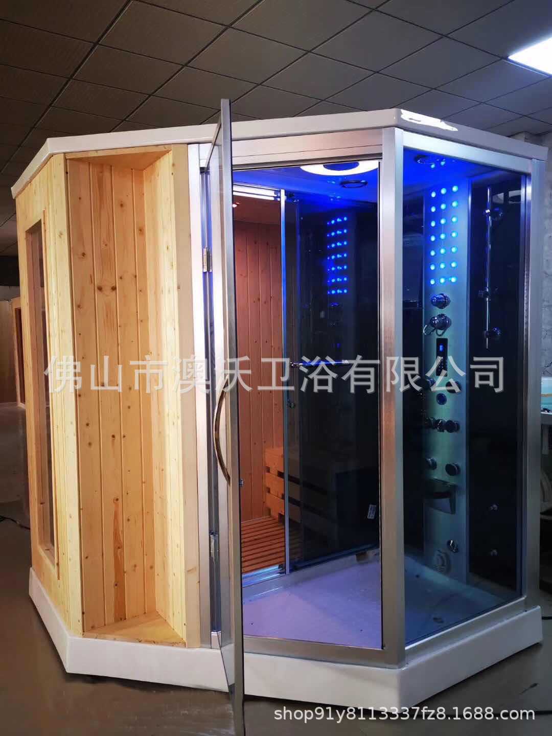 Masaje sauna ducha de vapor Portátil Baño ducha con función de vapor húmedo tipo diamante sala de vapor seco 8013