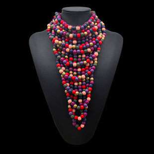 �W����ɫľ����Ӈ������K�i��ֹ����������Ů���l necklace