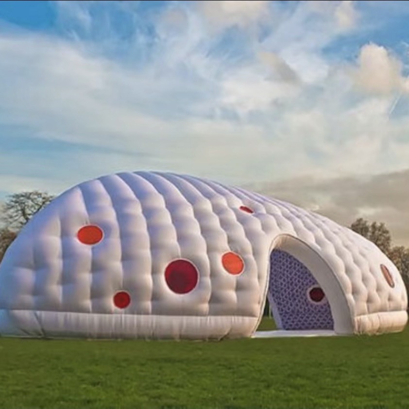 Carpa infláble de gran tamaño Carpa médica Actividades de construcción al aire libre Carpa móvil Exposición móvil Carpa de boda