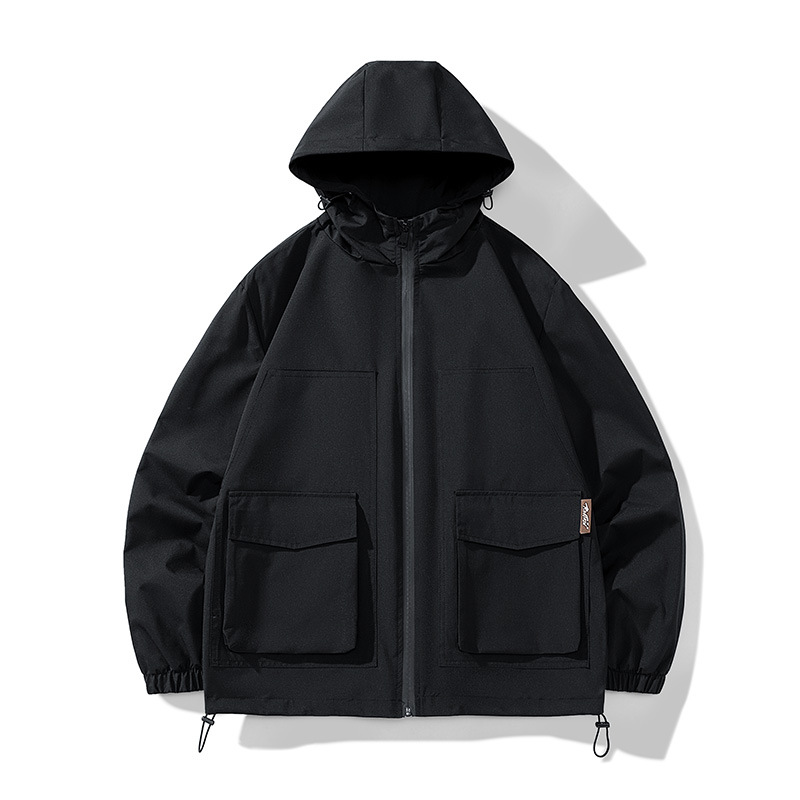 Men's clothing new men's spring and autumn workwear jacket trendy brand casual sports spring and autumn jacket Korean style trendy clothes_voghion.com