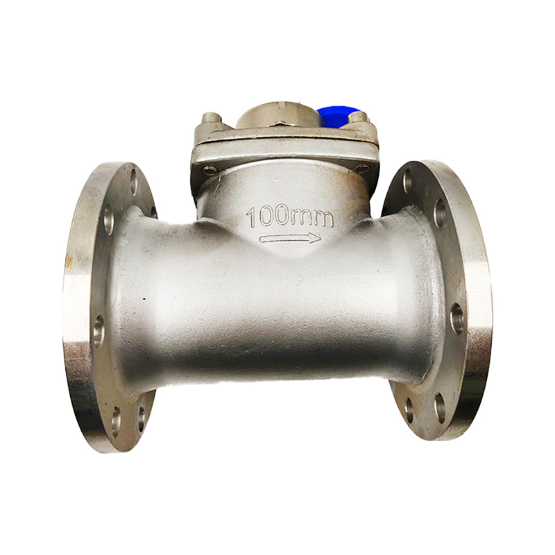 Screw-Type Water Meter Manufacturer Produces Threaded and Connected to Industrial Stainless Steel Large-Diameter Screw-Type Mechanical Water Meter