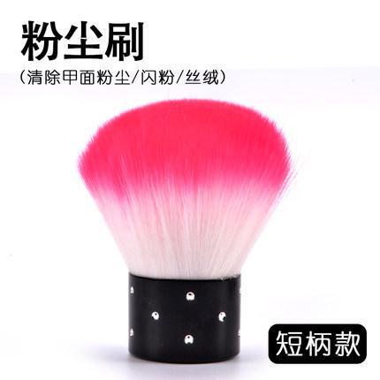 Nail Dust Brush, Makeup Brush, Large Short Soft-Bristled Nail Brush, Round Head Cleaning Brush, Multiple Colors Available, Nail Art Tools Nail Dust Brush, Makeup Brush, Large Short Soft-Bristled Nail Brush, Round Head Cleaning Brush, Multiple Colors Available, Nail Art Tools
