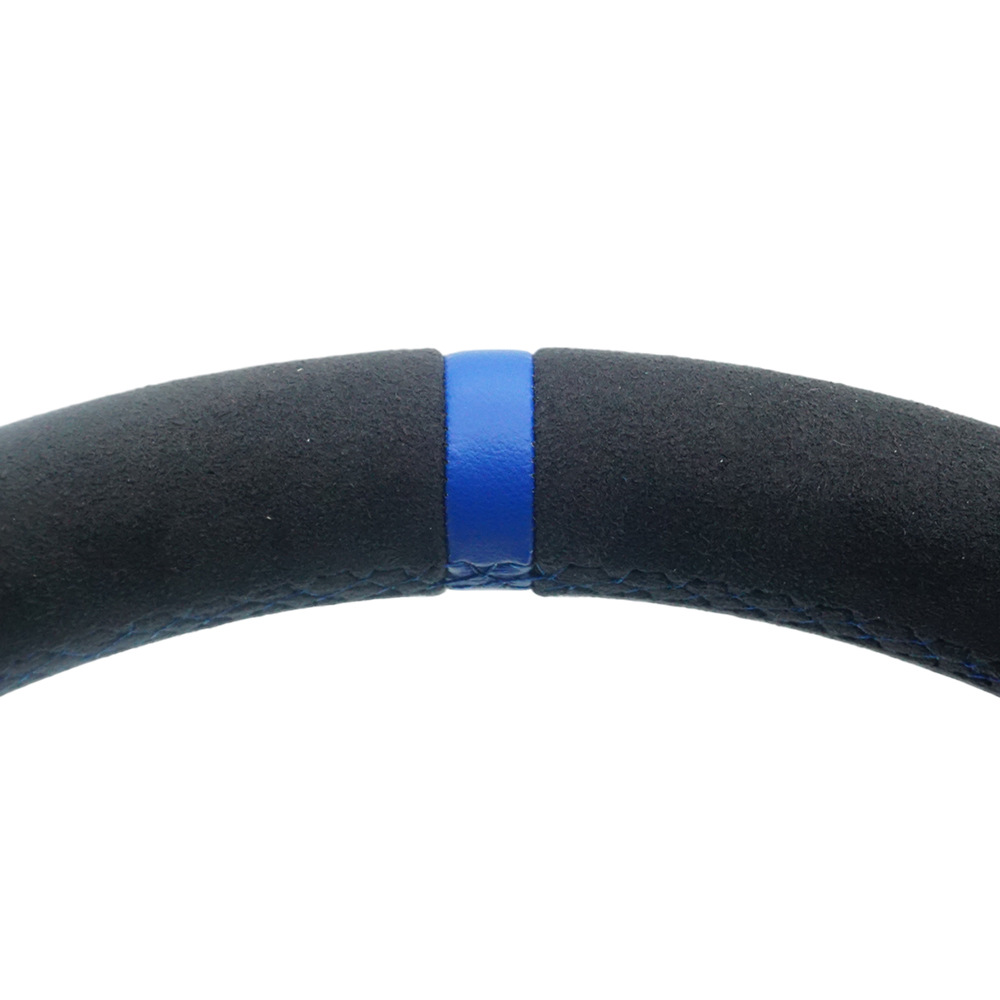 Suitable for Golf 7 Gti Golf Mk7 Rline Full Suede Blue Line Blue Return-To-Center Steering Wheel