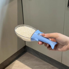 リトルクジラしゃもじ、消臭・防虫穀物計量スプーン、多機能キッチン家庭用米しゃもじ、ペットスプーン