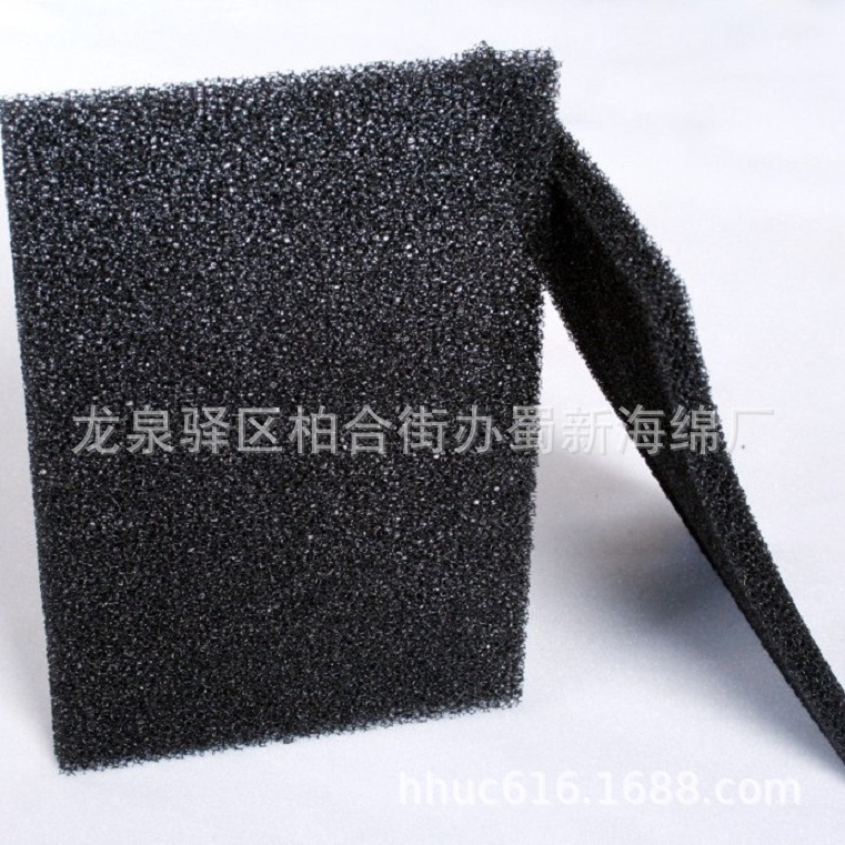 风机过滤除尘海绵/中孔透气PU海绵/网孔聚氨酯泡棉/花粉过滤棉