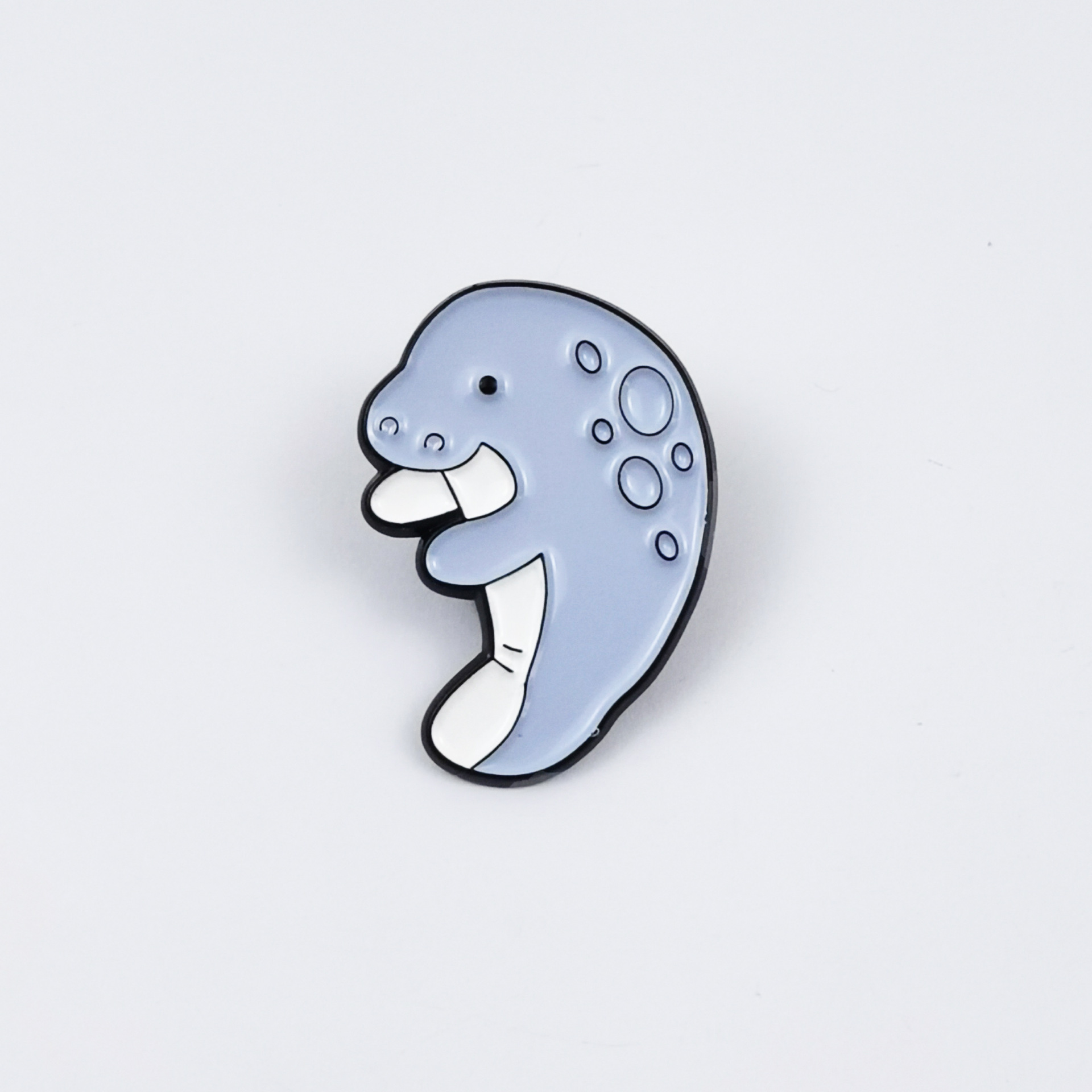Insignia creativa de animales marinos Dibujos animados linda forma regalo joyería broche transfronterizo ins metal ropa collar