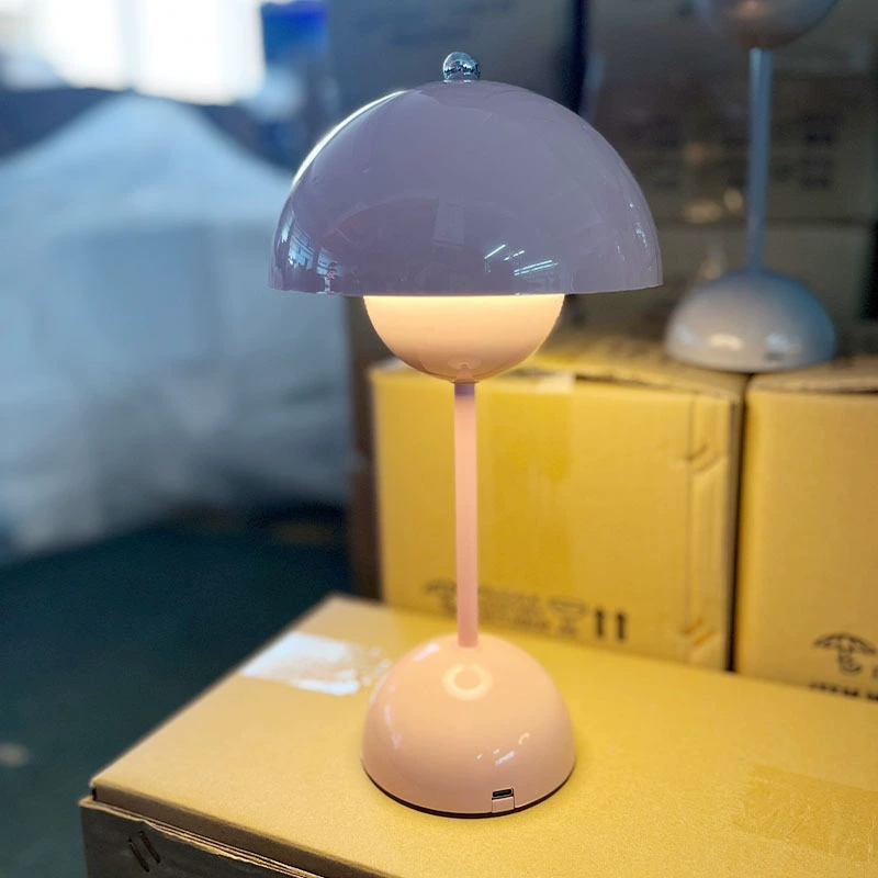 LED скандинавская сенсорная настольная лампа, фонарь для кровати, подсветка, подарок на День рождения