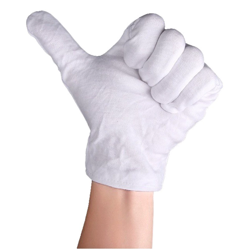 Завод прямые белые перчатки хлопок домашнее задание текст играть этикет хлопчатобумажные перчатки Джерси белые хлопчатобумажные перчатки Специальные оптом