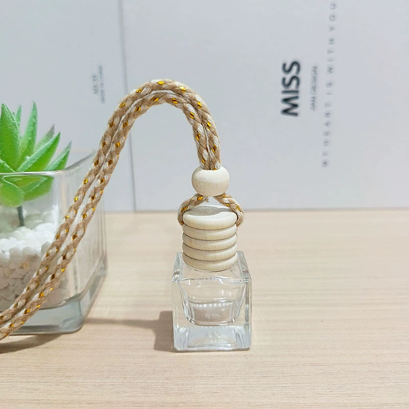 Transparent perfume, bottle, pendant for auto